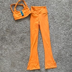 Five the Label Orange Kids Dance Activewear Set